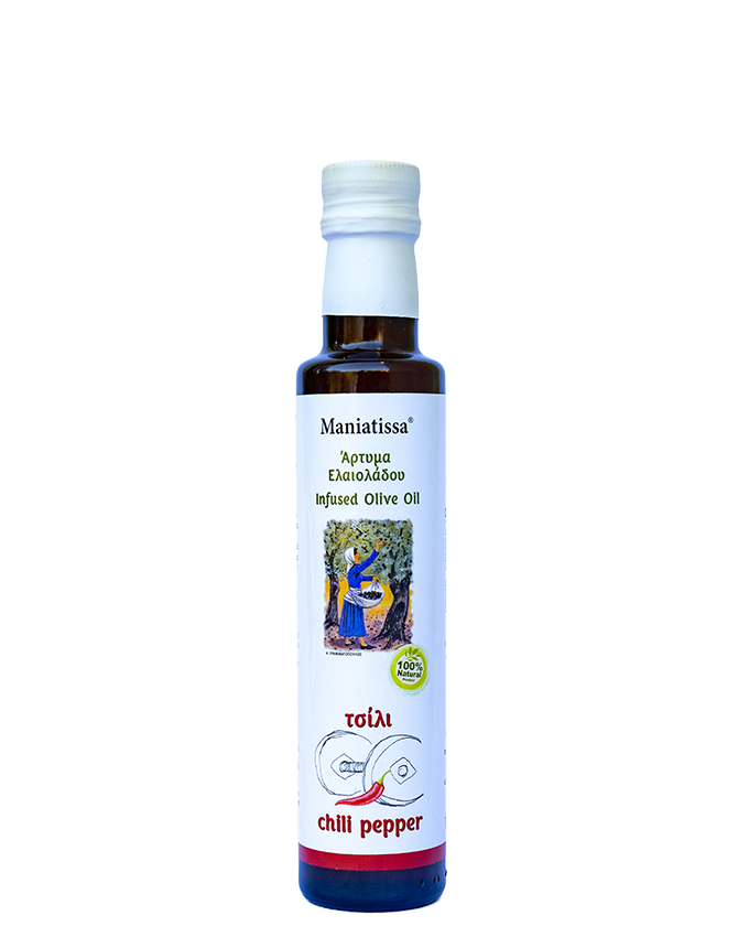 Maniatissa Infused Olive Oil with Chili Pepper 750ml