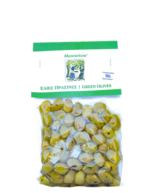 Maniatissa Green Olives Bag 300gr