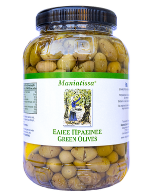 Maniatissa Green Olives 1kg