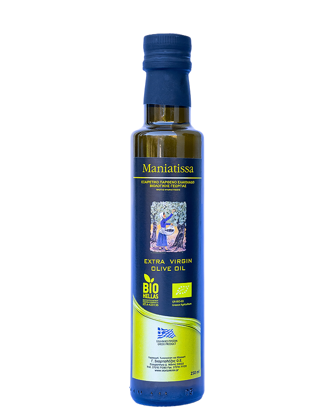 Maniatissa Bio Extra Virgin Olive Oil 250 ml
