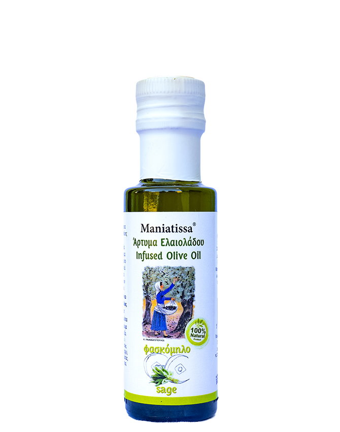 Maniatissa Infused Olive Oil with Sage 250ml